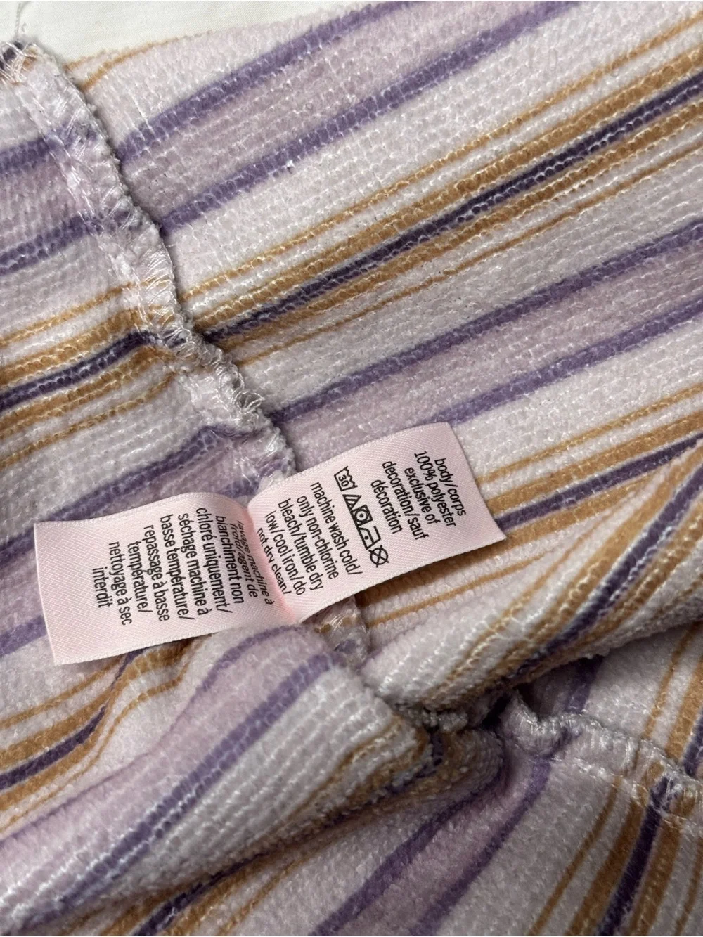 Victoria’s Secret - Floral Pastel Packable Beach Towel/Blanket Bag